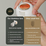 Portable Silent Mini Bladeless Electric Fan
