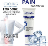 ClearZal Pain Relieving Gel for Feet and Legs 100ml