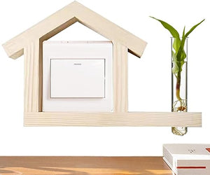 Socket protection wooden plate cover
