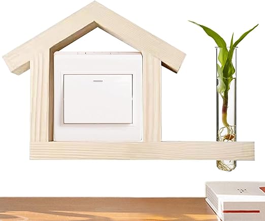 Socket protection wooden plate cover