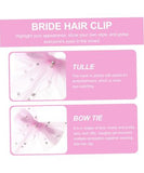 Pearl Bow Hair Clip