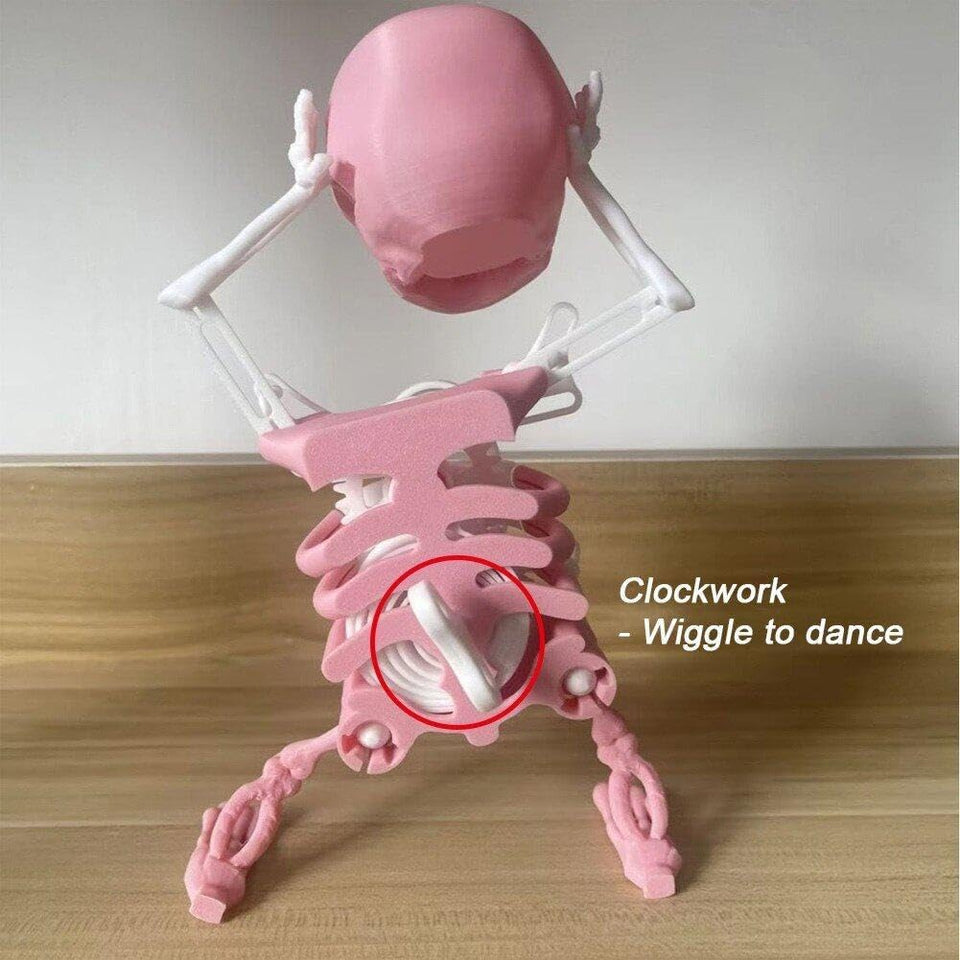 Dancing Skull Human Skeleton Toy