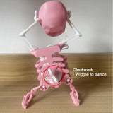 Dancing Skull Human Skeleton Toy