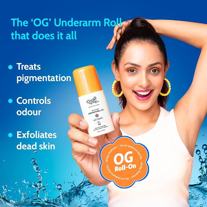 Chemist at Play UnderArm Roll-On with 5% Lactic Acid & 1% Mandelic Acid