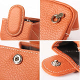 Cockatoo Genuine Leather Coin Pouch-Change Holder