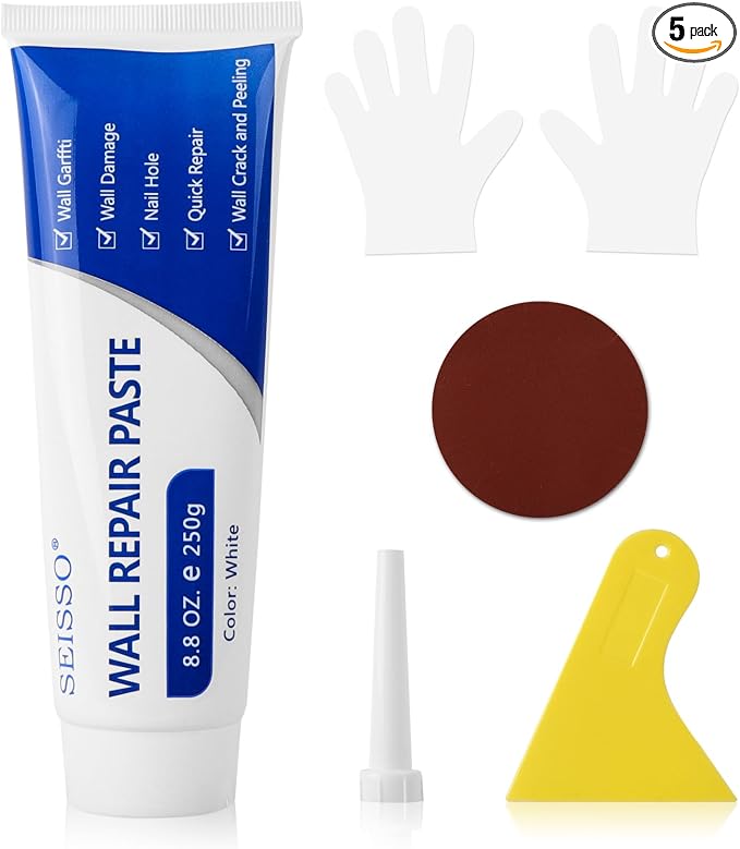 🛠️ Magic Wall Repair Paste – Crack & Hole Filler Kit