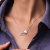 modern pearl  Necklace
