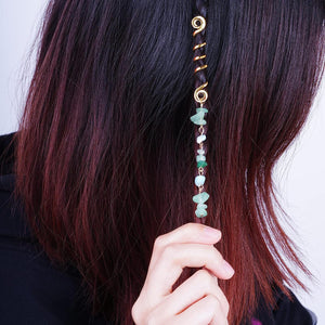 Crystal Stone Hair Braid Accessories