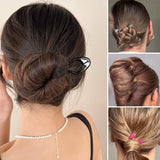 U-Shaped Hair Clip Barrettes Hairpins Woman Girls Ponytail
