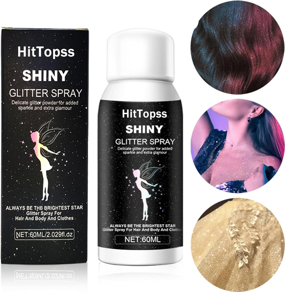 Glitter Spray for Hair and Body