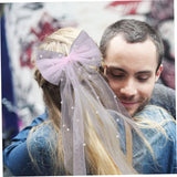 Pearl Bow Hair Clip