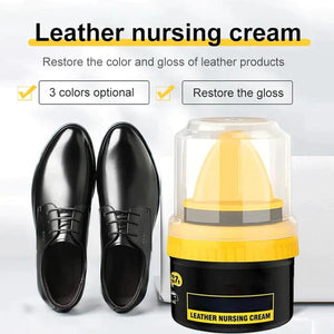 Leather Nursing Cream Shoe Polish Brightening