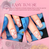 Nail Art Stamp Pen Pack of 4 with different design