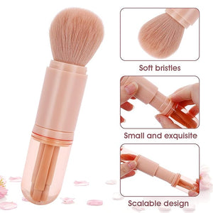 4 in 1 Portable Makeup Brush