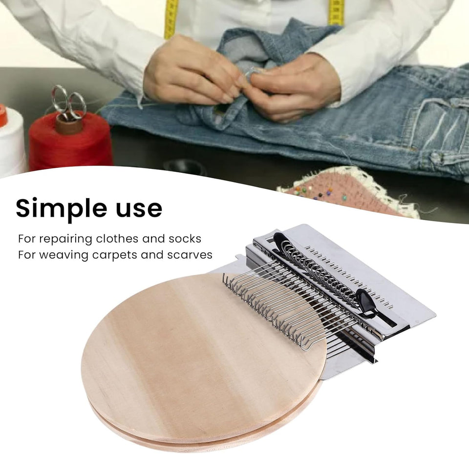 21 Hooks Mini  Weaving Loom