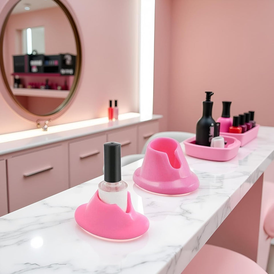 Nail Polish Holder Soft Rubber
