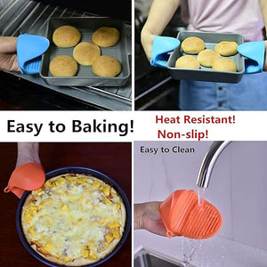 Heat Resistant Cooking Grips ( Pack of 2 )