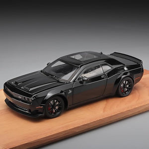 1/24 Challenger Hellcat Die Cast Metal Toy Car