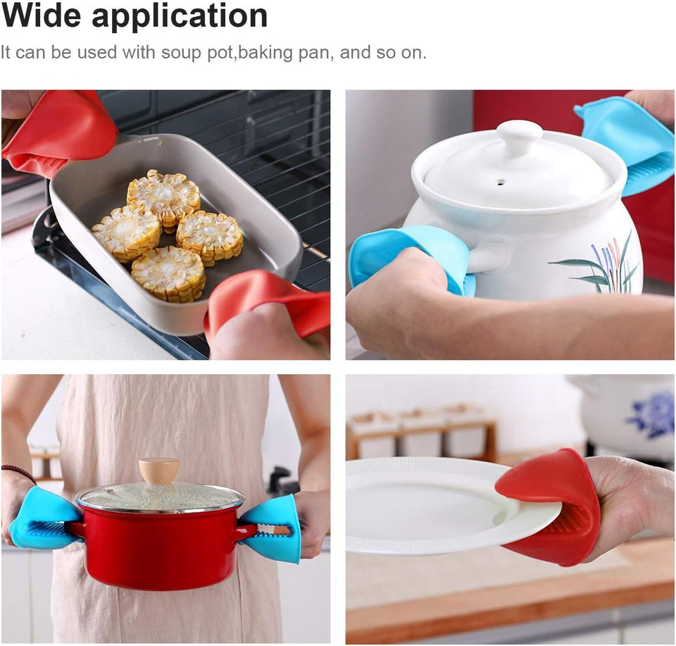 Silicone Pot Holder Heat Resistant pair
