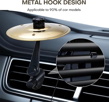 Mini Drum Cymbals for Car Vent