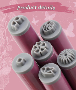 Nail Art Stamp Pen Pack of 4 with different design