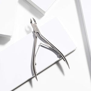 Stainless Steel Cuticle Nippers Double Spring Nail Plier