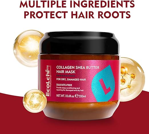 ECOLCHI Shea Butter Collagen Hair Mask