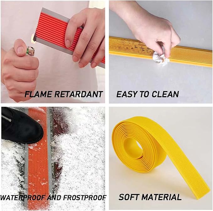 Self-Adhesive Rubber Step Protector Premium Anti-Slip Safety Tape