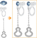 Plastic resin clips-on Earring Converter Pack Of 2