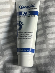 ClearZal Pain Relieving Gel for Feet and Legs 100ml