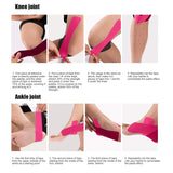 KINESIOLOGY TAPE FOR ANKLE SUPPORT