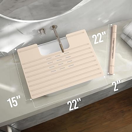 Bathroom Space Saver Sink Cover for Makeup