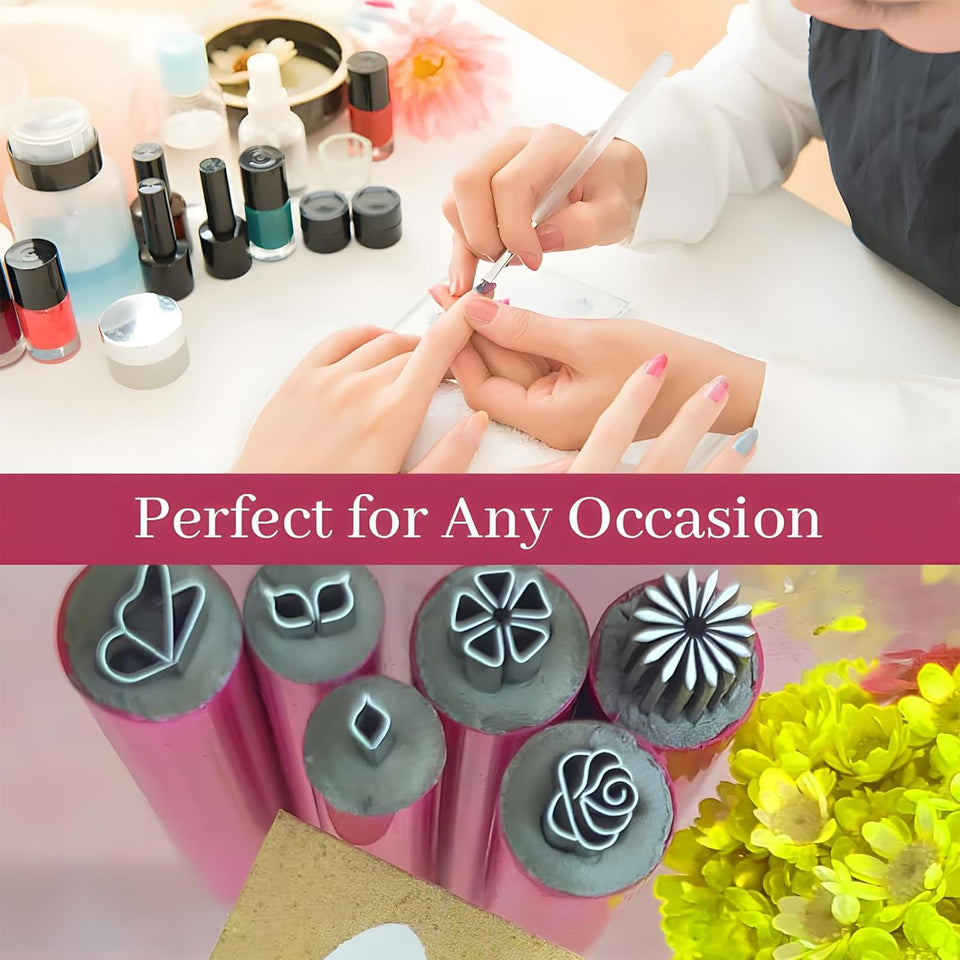 Nail Art Stamp Pen Pack of 4 with different design