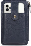 Genuine Leather Long Zipper Wallet