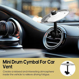 Mini Drum Cymbals for Car Vent