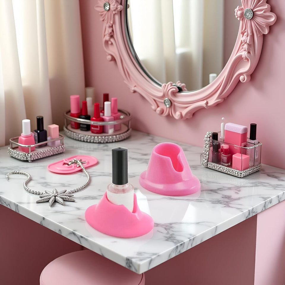 Nail Polish Holder Soft Rubber