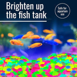 Multicolour Glow in the Dark Rocks pack of 50
