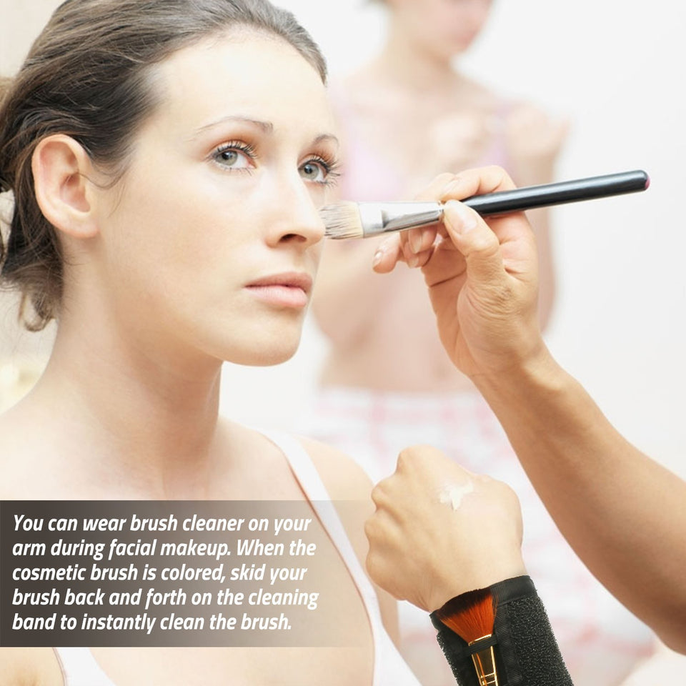 Arm Brush Cleaner and Holder