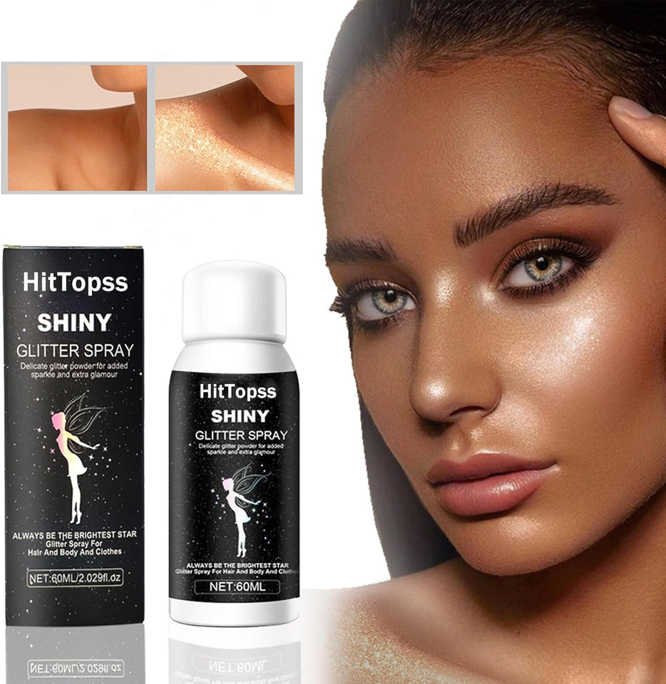 Glitter Spray for Hair and Body