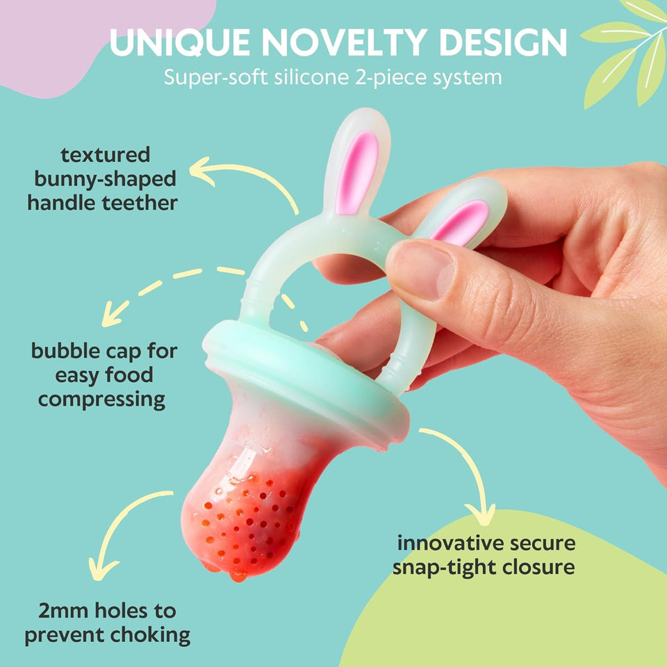 Baby Fruit Food Feeder Pacifier Pack of 2