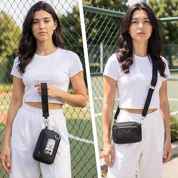 📱✨ Stylish Crossbody Wallet with Card Slots ✨👜