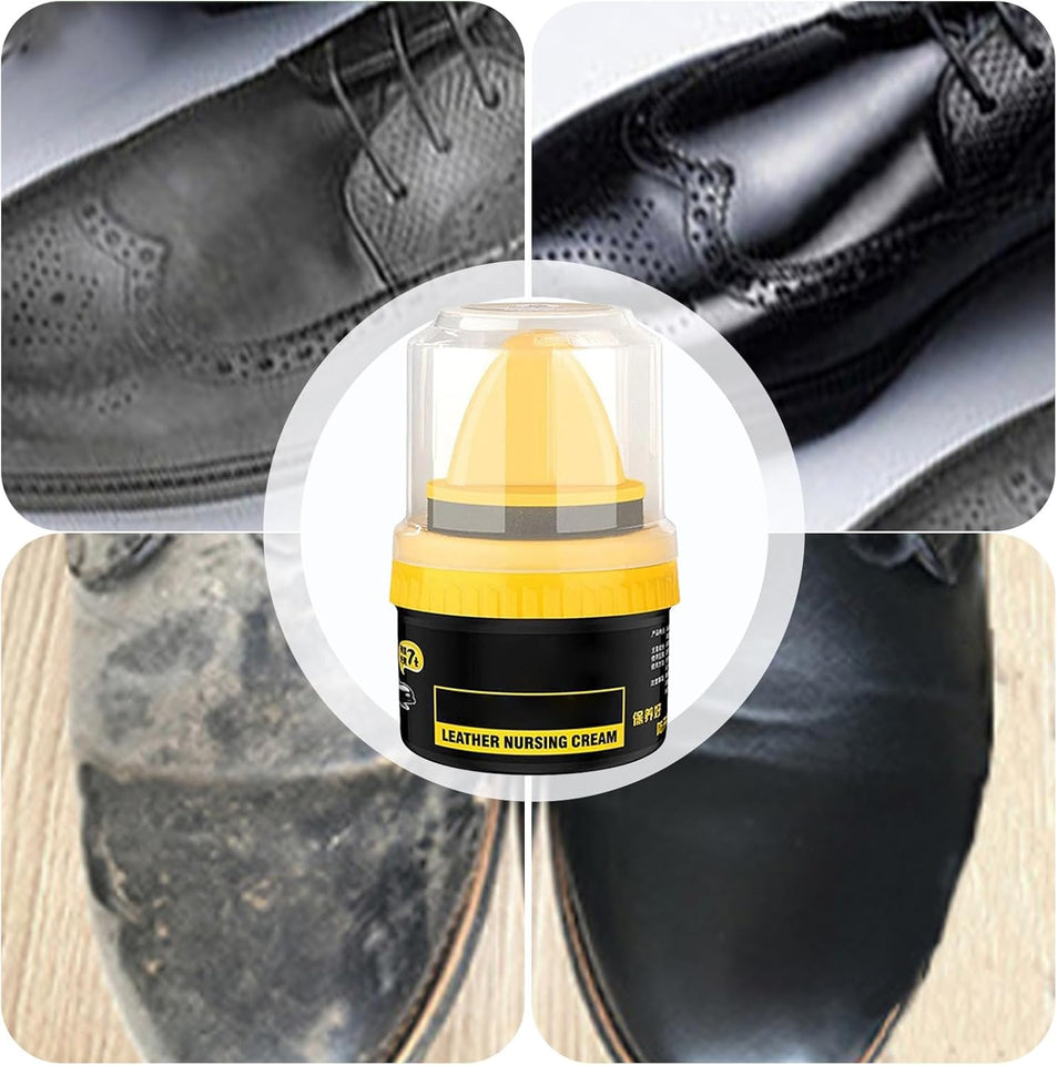 Leather Nursing Cream Shoe Polish Brightening