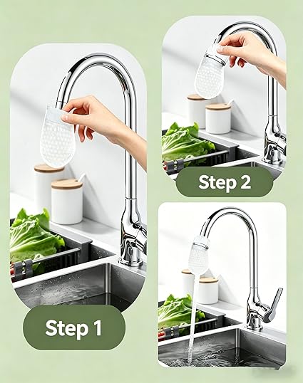 Kitchen Faucet Water Filters Bag for Cold and Hot Water