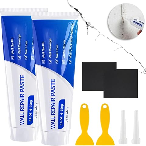 🛠️ Magic Wall Repair Paste – Crack & Hole Filler Kit