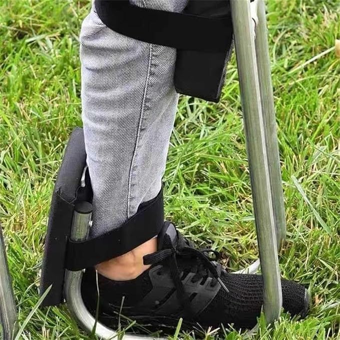 Wearable Knee Pad Seats Strap on Kneeling Device