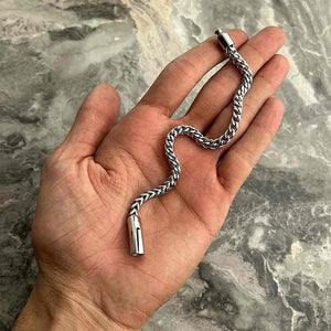 Bling Cartel Men's Solid Stainless Steel Bracelet