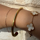 Golden Cuff Bobbie Bangles