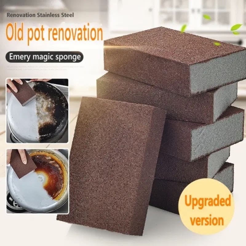 Reuseable Multipurpose Kitchen Rust Remover Sanding Sponge