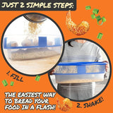 Breader Batter Bowl- All-in-One Mess Free Breading Station Tool