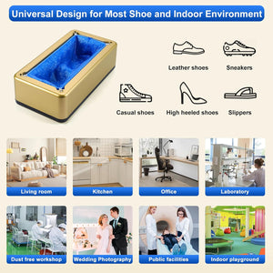 Automatic Shoe Covers Dispenser with 100 pcs shoe covers